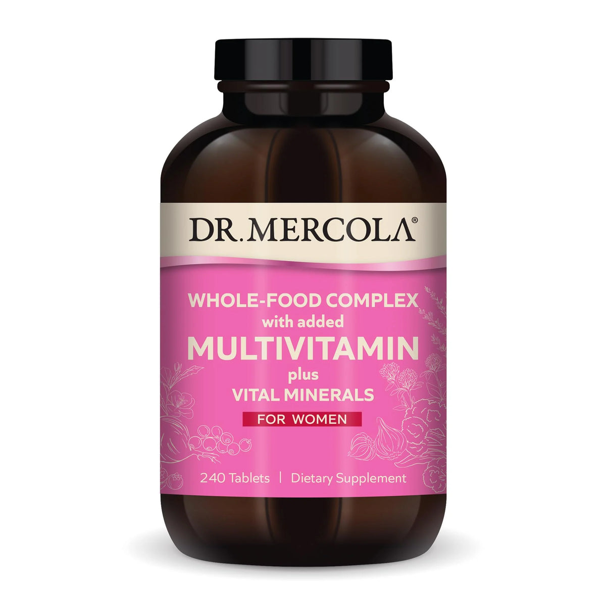 Whole-Food Multivitamin with Minerals 240 Tablets Dietary Supplement X445