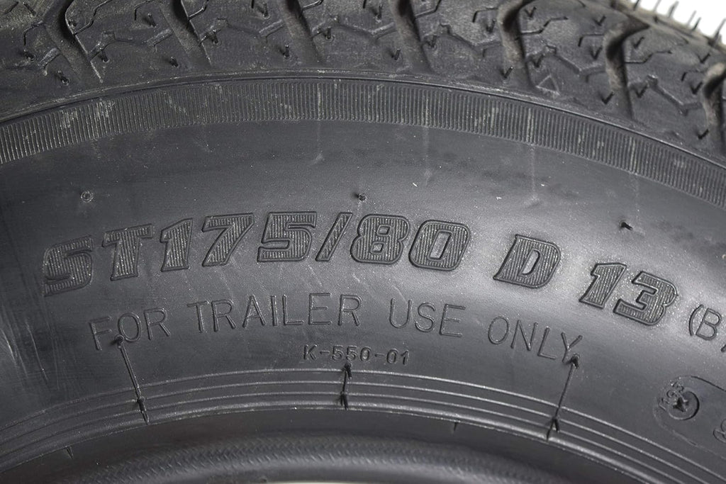 Kenda Load Star Bias Ply DOT Trailer Tire ST175/80D13 Single Pack of 2 K4287