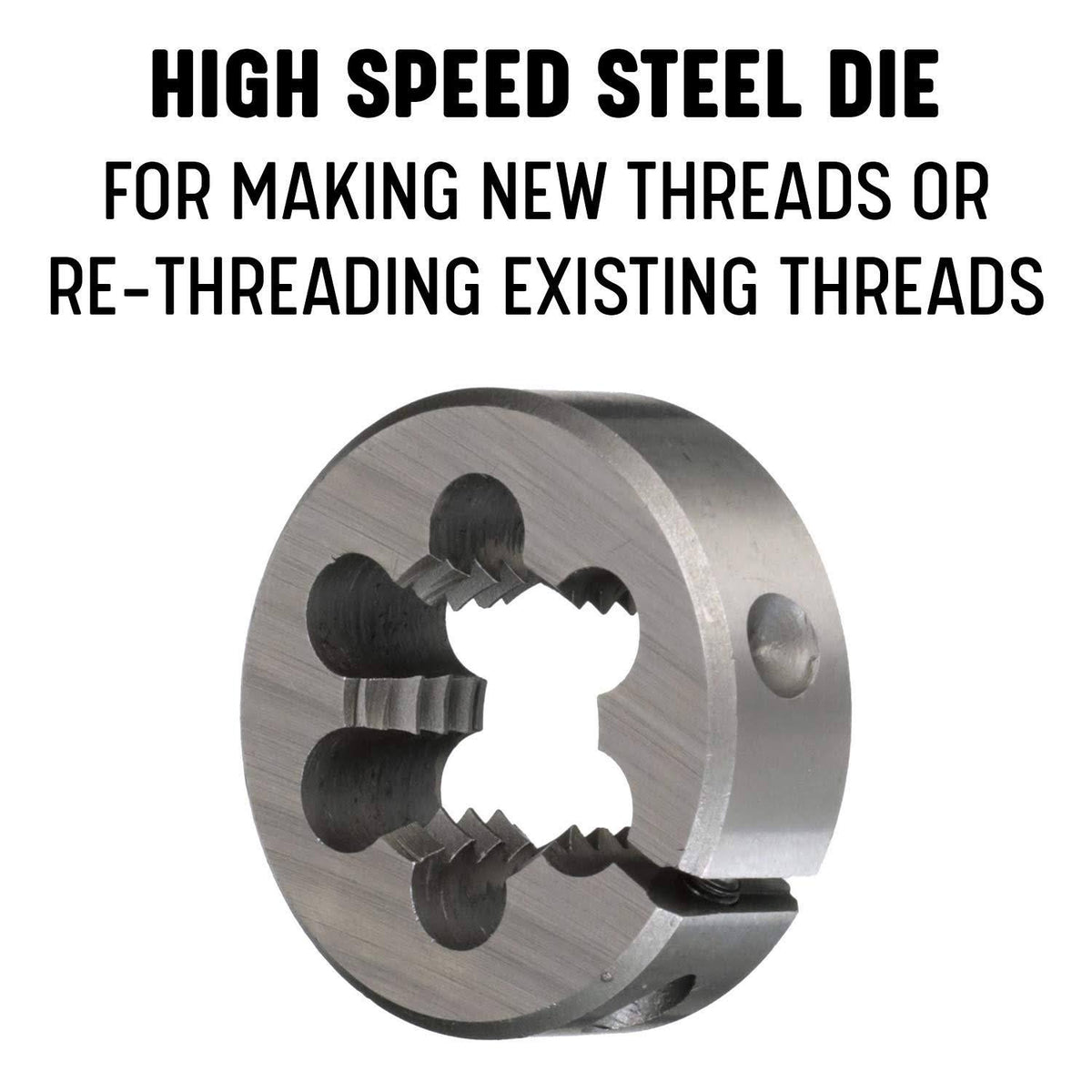 2x22-20X3x22 OD HSS Round Adjustable Die Z546273