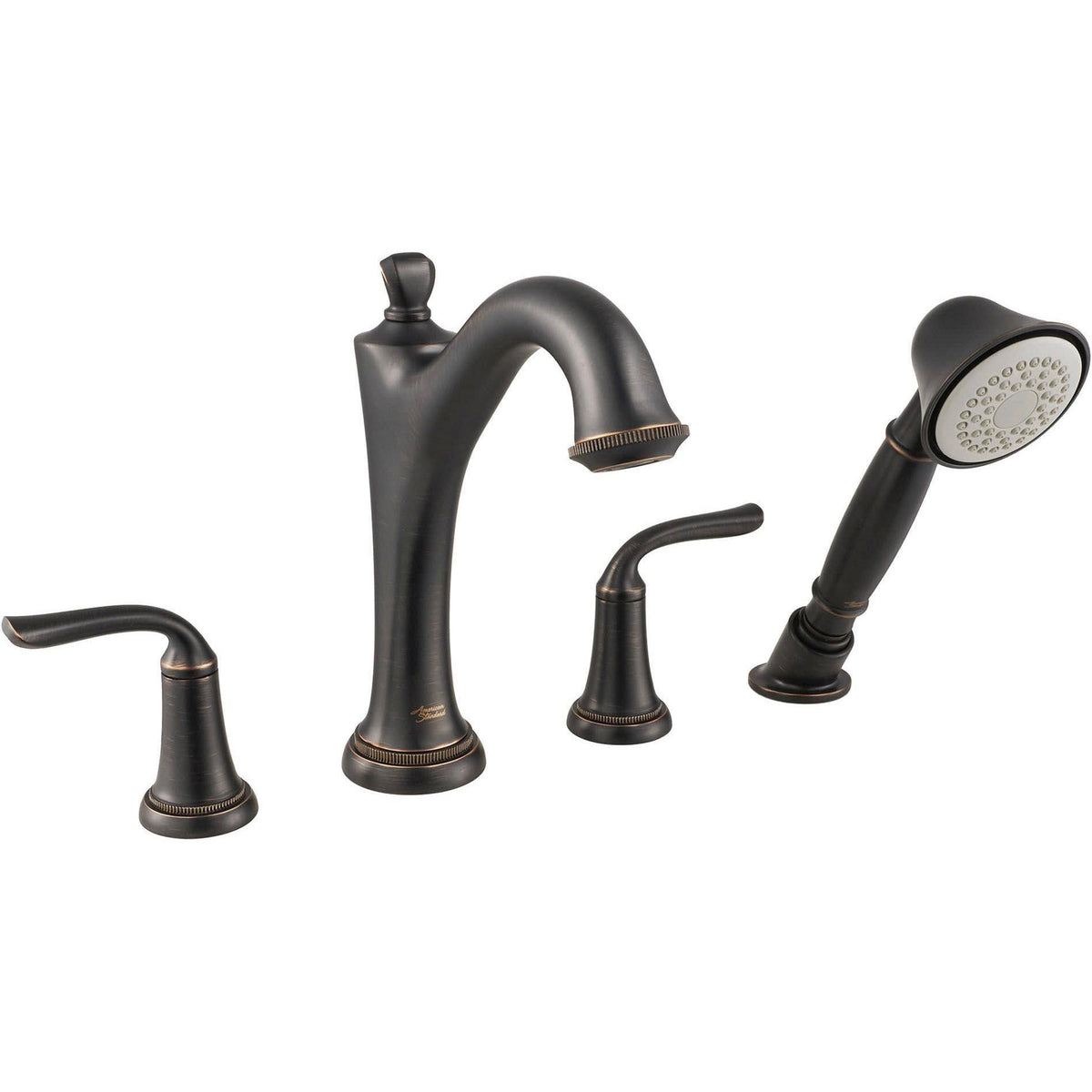 Brushed Nickel Roman Tub Faucet with Personal Shower Z68865