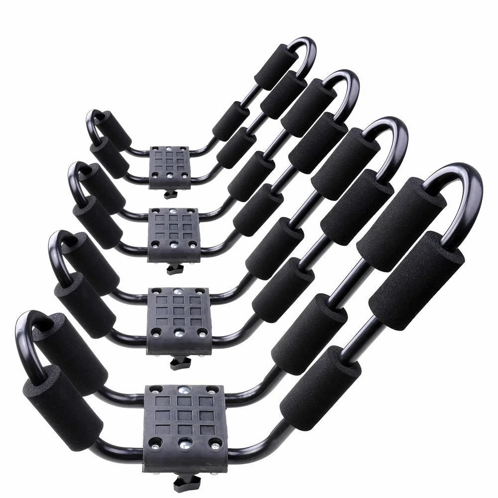 2 Pair Canoe Boat Kayak Roof Rack Carrier J Cross Bar Z2137