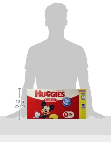 Size 4 Diapers, 180 Count V938