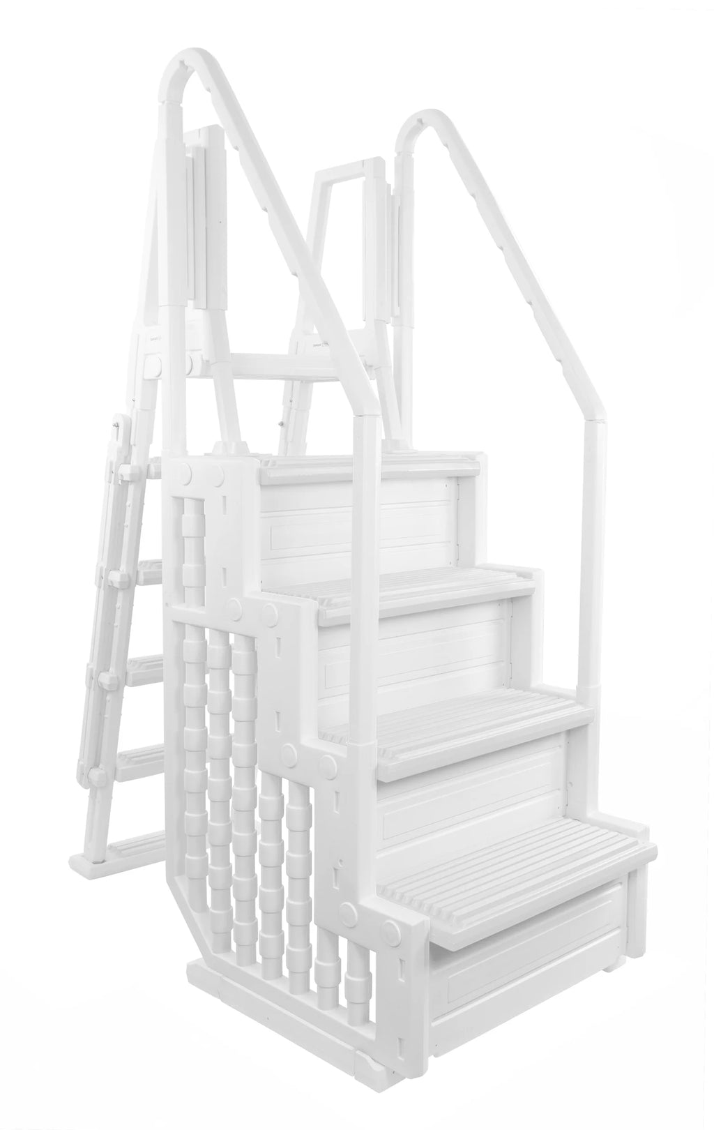 White Above Ground Pool Step K226736