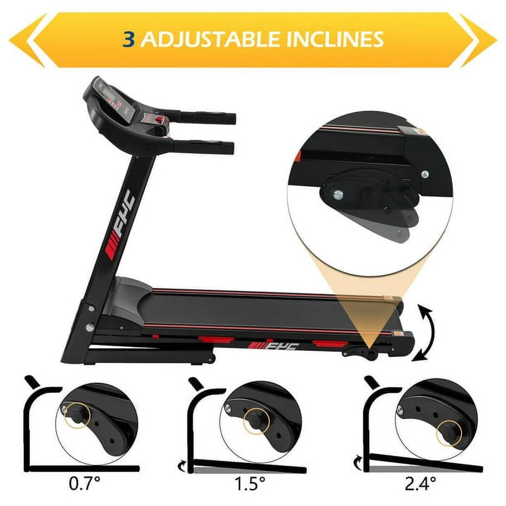 3.5HP Folding Treadmill with 330LB Capacity S84347
