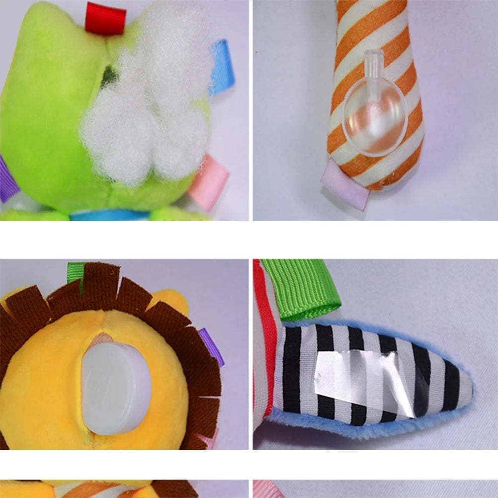 Giraffe Plush Rattle Toy for Newborn V44620
