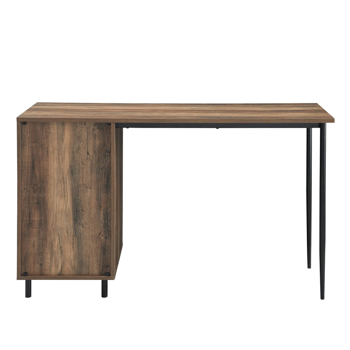 Reclaimed Barnwood 3 Drawer Executive Desk Q4225