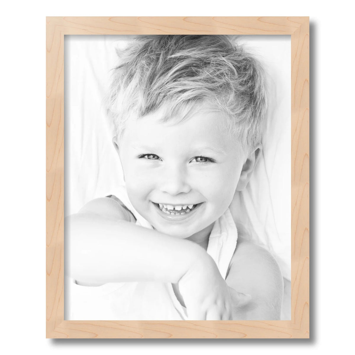 16x20 Inch Hard Maple Picture Frame with Plexi Glass Z2688