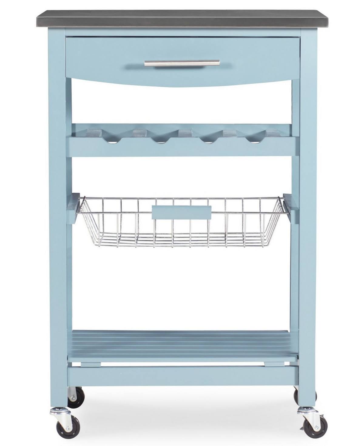 Blue Kitchen Cart J869
