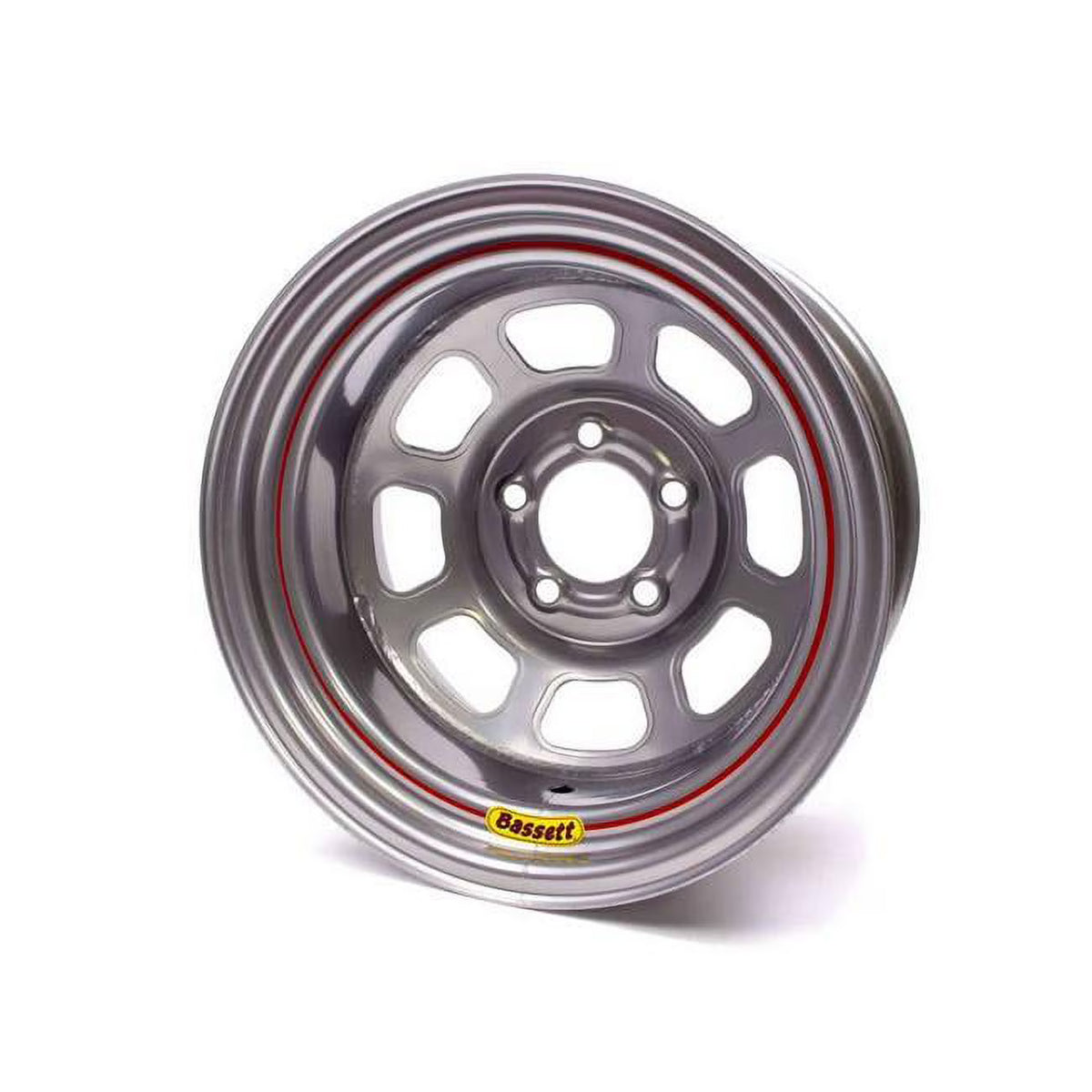 Spun Wheel - 15 x 8 in. - 5 x 5 in. - Silver - 5 in. Back Spacing M18949
