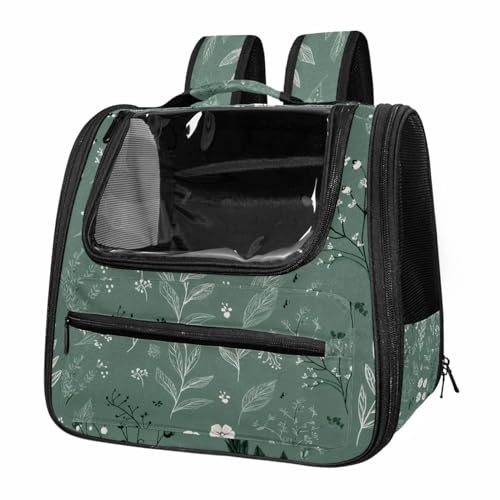 Halloween Pet Carrier Backpack with Ventilated Mesh Windows D60646