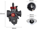 Racing Carburetor Flange Fit For Cross Bike 70CC 100CC 125CC Scooter Pack of 2 X307