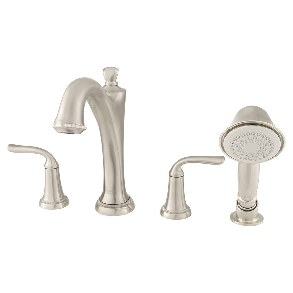 Brushed Nickel Roman Tub Faucet with Personal Shower Z68865