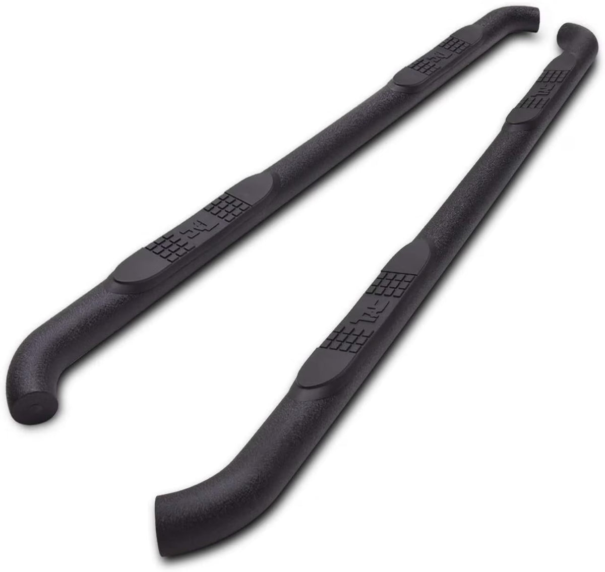 Texture Black Running Boards for Pickup Truck 2pcs X200