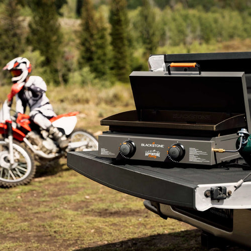 2-Burner 22 Propane Griddle with Hard Cover Y9588
