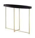 Black Gold Console Table F43051