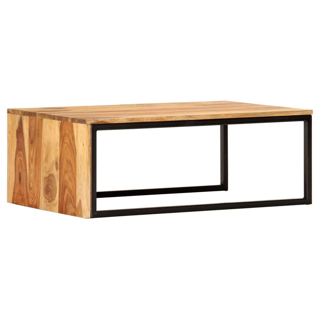 2 pcs Solid Sheesham Wood Nesting Tables E232