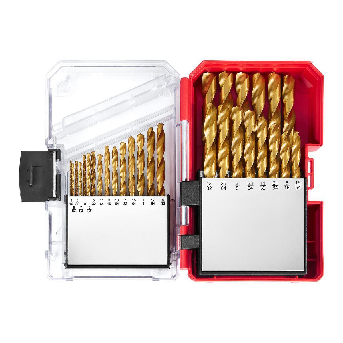 Titanium High-Speed Steel Drill Bit Set, 29-Piece K394839