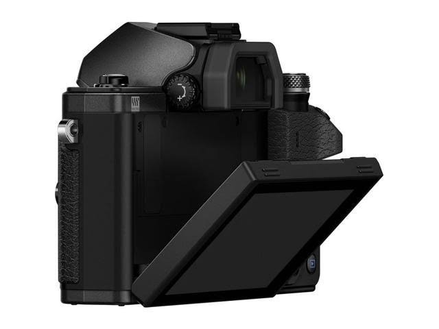 Black Digital Camera with 14-42mm & 40-150mm Lenses Q322