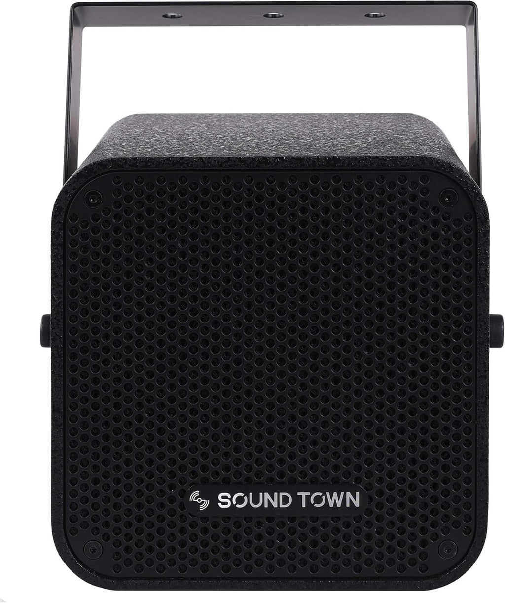Pair of Dual 8 2-Way Passive Professional Loudspeaker, Black with U Bracket K53933