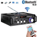 600W 4-16Ohm Bluetooth Stereo Amplifier with Remote R132