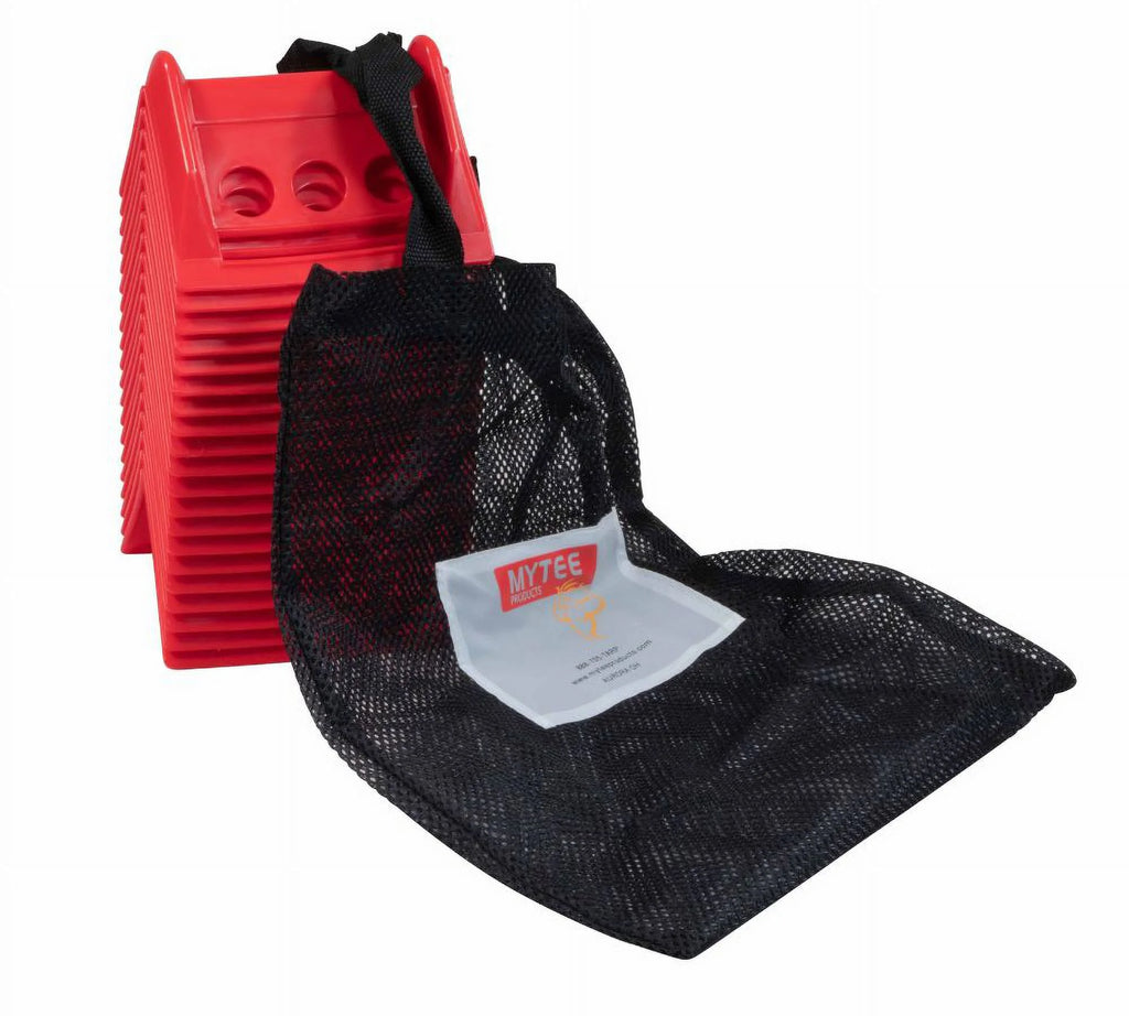 Red 4"x6" Flatbed Edge Protectors with Carrying Case I624342